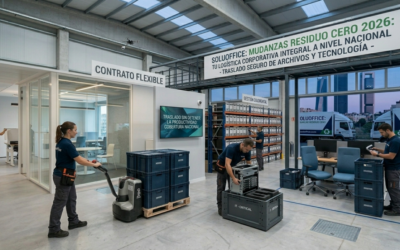 Mudanzas de Oficinas a Nivel Nacional: Traslada tu Negocio Sin Detener la Productividad