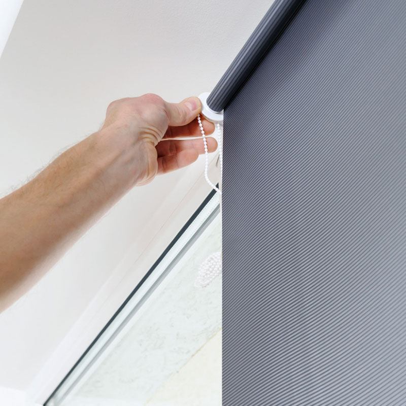 Instalación de cortinas para oficinas