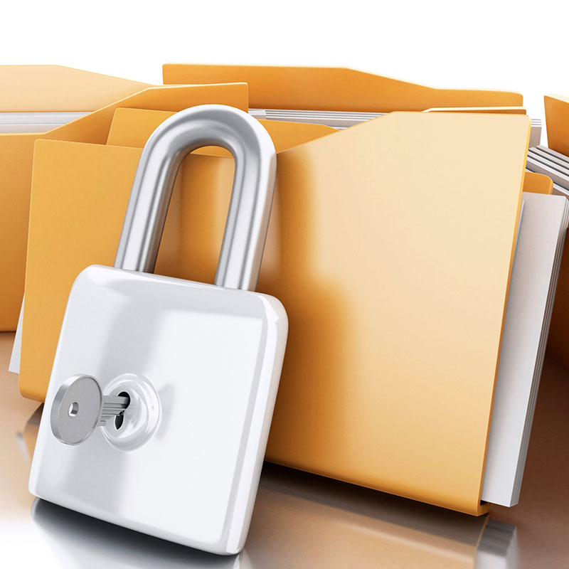 Custodia de documentos segura