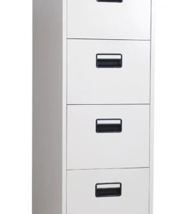 Archivador metalico 4 cajones acabado Gris RAL 7035