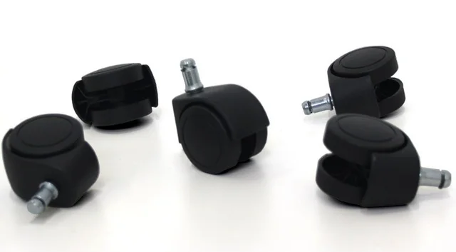 Pack 5 Ruedas Premium para Silla de Oficina