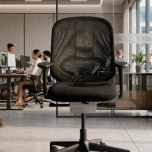 Silla de oficina ergonómica reacondicionada modelo MEDA PAL VITRA