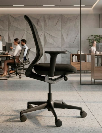Silla de oficina ergonómica reacondicionada modelo MEDA PAL VITRA - Imagen 2